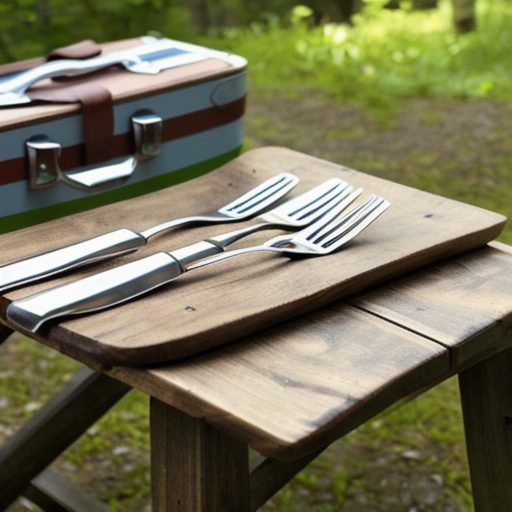 Afbeelding van Goedkoopste opvouwbare campingbesteksets voor jouw avontuur