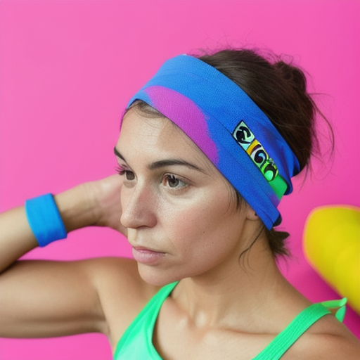 Afbeelding van Zelf zweetbanden maken van materialen thuis