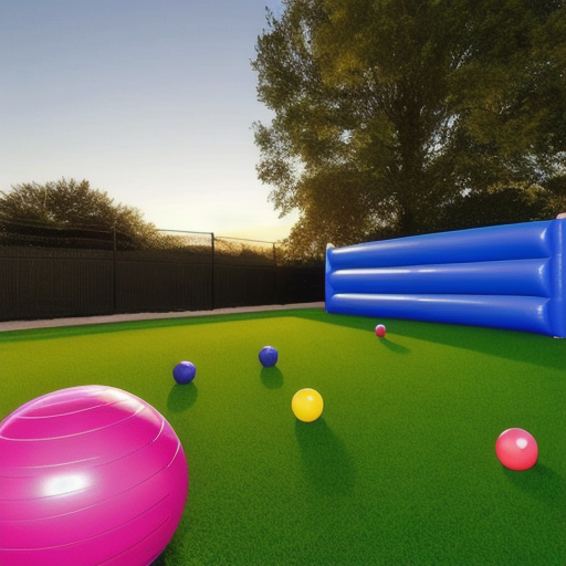 Afbeelding van Veiligheidsrichtlijnen voor opblaasbare speelgoedballen