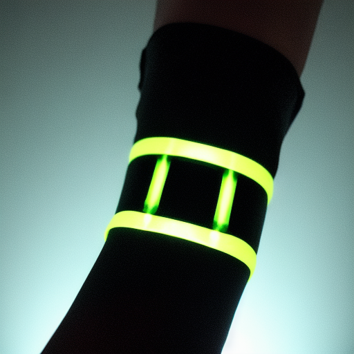 Afbeelding van Reflecterende sportarmbanden: Veiligheid in het donker