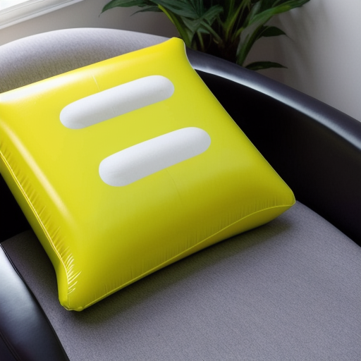 Afbeelding van Maak je opblaasbare zitkussen comfortabeler met deze tips