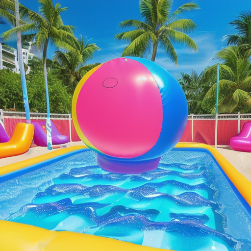 Afbeelding van Top 10 opblaasbare speelgoedballen voor het zwembad