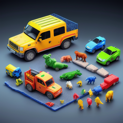 Afbeelding van Beste materialen voor 3D-geprinte speelgoedsets