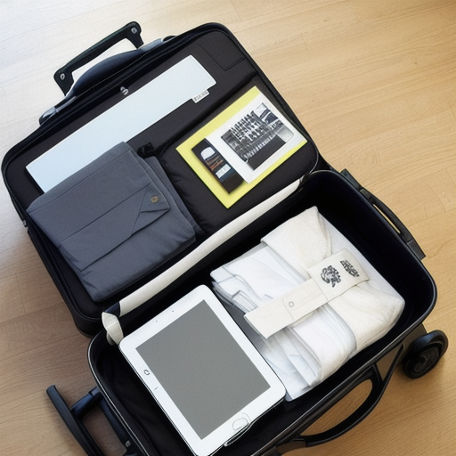 Afbeelding van Combineer opvouwbare bagagezakken met handbagage effectief