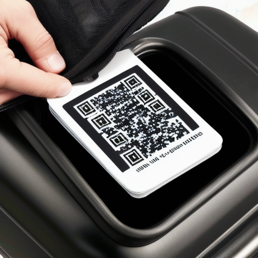 Afbeelding van Repareren van bagagelabels met QR-code: Zo doe je dat!