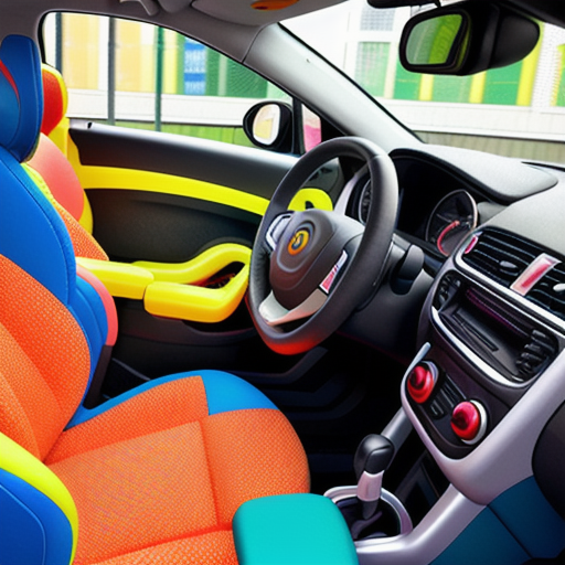 Afbeelding van Maak speelgoed autostoeltjes aantrekkelijk voor kinderen