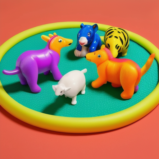 Afbeelding van Plastic Speelgoeddieren: Perfect voor Rollenspel