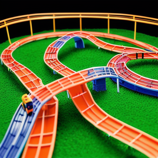 Afbeelding van Maak een Spannende Racebaan met Plastic Auto Sets