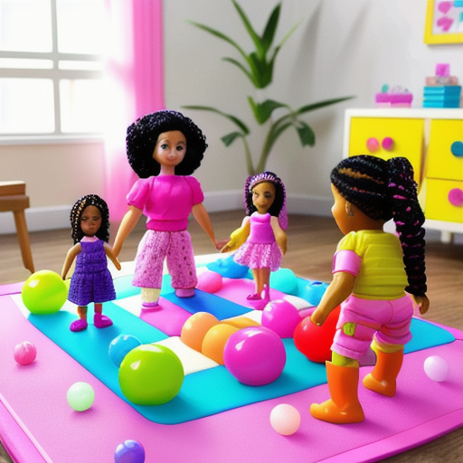 Afbeelding van Beste momenten voor het gebruik van plastic poppen sets