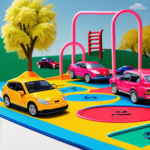 Afbeelding van Onmisbare accessoires voor plastic auto speelsets