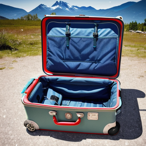 Afbeelding van Waterdichte reiskoffers: ideaal voor backpacken