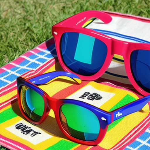 Afbeelding van Trendy Kinderzonnebrillen voor Dit Seizoen