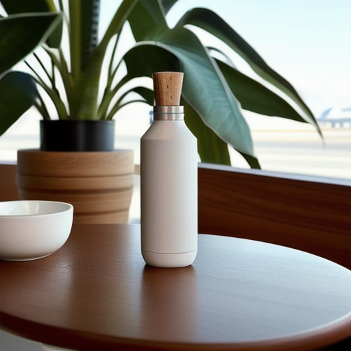Afbeelding van Herbruikbare Vliegtuigflesjes: Duurzaam en Slim