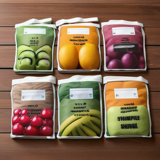 Afbeelding van Herbruikbare opbergzakken combineren met andere verpakkingen