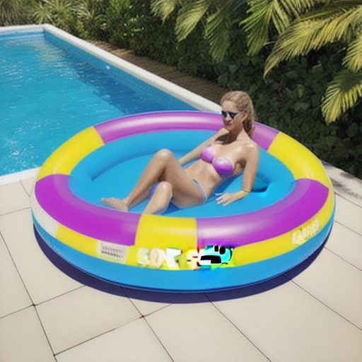 Afbeelding van Maak Opblaasbare Zwembanden Geschikt voor Volwassenen