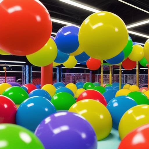 Afbeelding van Combineer opblaasbare speelgoedballen voor meer speelplezier