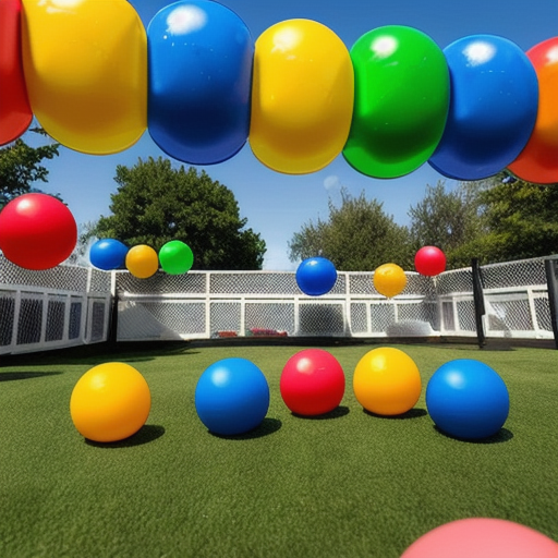 Afbeelding van Opblaasbare speelgoedballen: De perfecte feestaccessoire