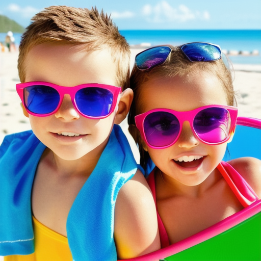 Afbeelding van Beste kinderzonnebrillen voor het strand - Topkeuzes 2023