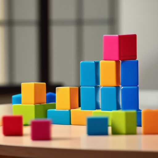 Afbeelding van Veilig gebruik van plastic speelgoedblokken voor kinderen