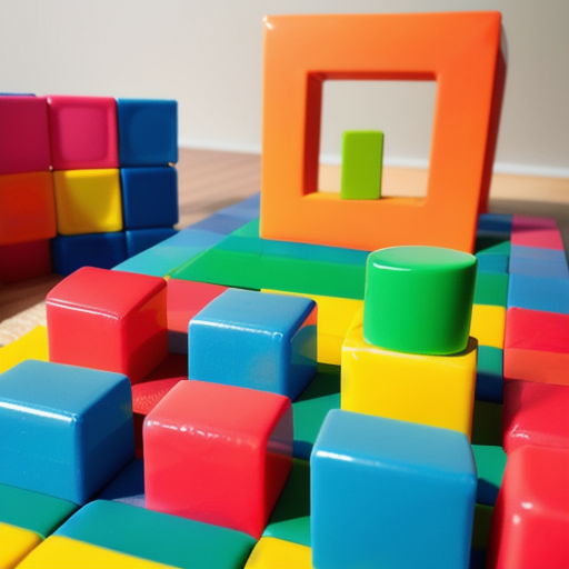 Afbeelding van Creatieve spellen met plastic speelgoedblokken ontdekken