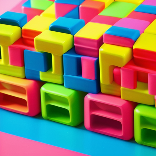 Afbeelding van Goedkoopste plastic speelgoedblokken voor kinderfeestjes