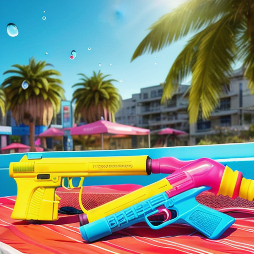 Afbeelding van Handige accessoires voor waterpistolen gebruik