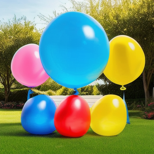 Afbeelding van Beste moment om opblaasbare waterballonnen op te blazen