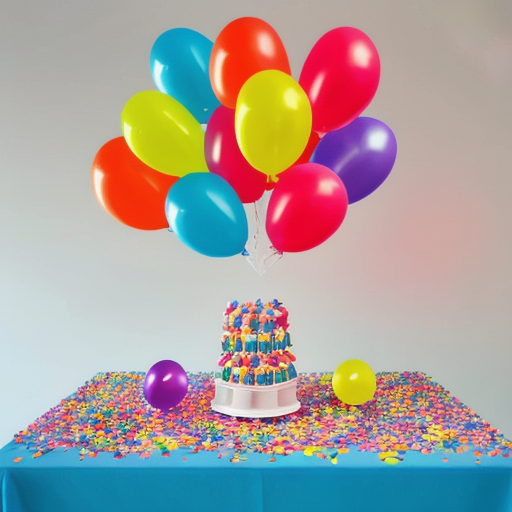 Afbeelding van Combineer opblaasbare waterballonnen met confetti voor feestplezier