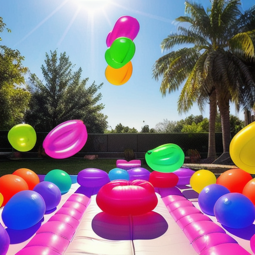 Afbeelding van Maak je eigen opblaasbare waterballonnen voor feesten