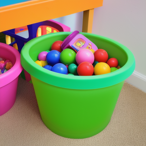 Afbeelding van Plastic speelbakken schoonmaken: Tips en trucs