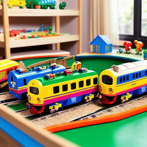 Afbeelding van Beste Moment voor het Kopen van Plastic Speelgoed Treinstellen