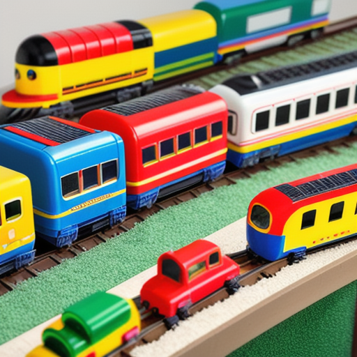 Afbeelding van De Top Plastic Speelgoed Treinstellen voor Kinderen