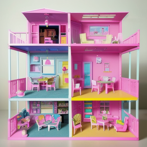 Afbeelding van Ontdek de nieuwste trends in plastic speelgoed poppenhuizen 2023