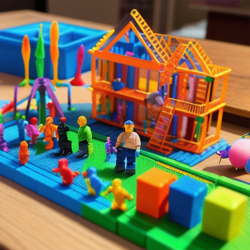 Afbeelding van Bespaar kosten bij 3D-geprinte speelgoed sets