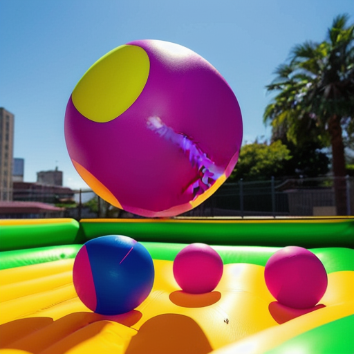 Afbeelding van Veiligheidsrichtlijnen voor opblaasbare springballen