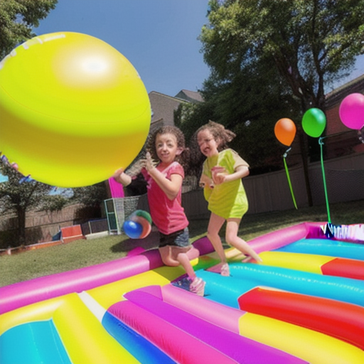 Afbeelding van Wat kost opblaasbare springballen gemiddeld?