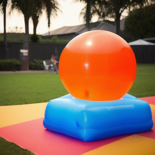 Afbeelding van Hoeveel tijd kost het om opblaasbare springballen op te blazen?