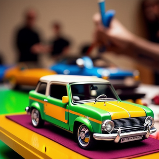 Afbeelding van Maak je miniatuur speelgoedauto's uniek en speciaal