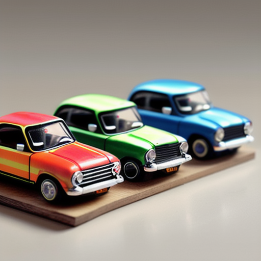 Afbeelding van Personaliseer je miniatuur speelgoedauto's op unieke wijze