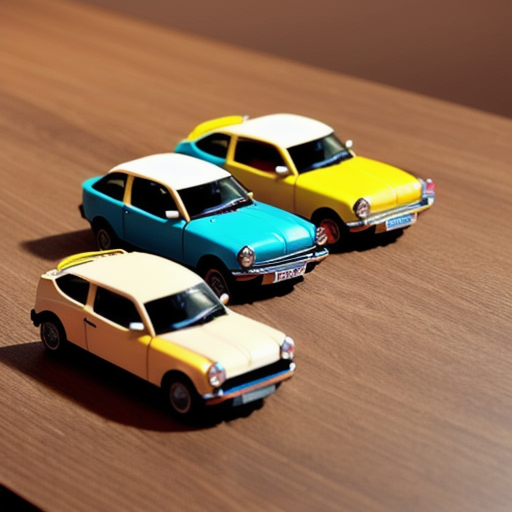Afbeelding van Goedkoopste miniatuur speelgoedauto's voor verzamelaars