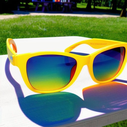 Afbeelding van Kleurrijke kinderzonnebrillen: De trending keuze voor kids