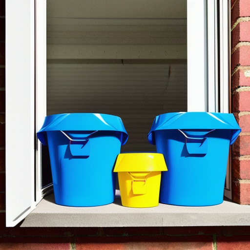 Afbeelding van Opvouwbare emmers efficiënt opbergen: de beste tips