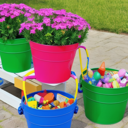 Afbeelding van Goedkoopste opvouwbare emmers voor kinderen en meer