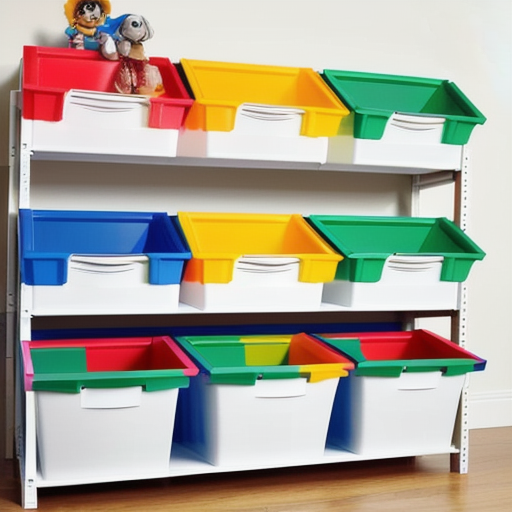 Afbeelding van Slimme tips voor het opbergen van plastic speelbakken