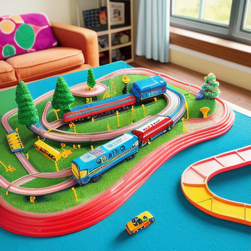 Afbeelding van Combineer plastic speelgoed treinstellen met ander speelgoed