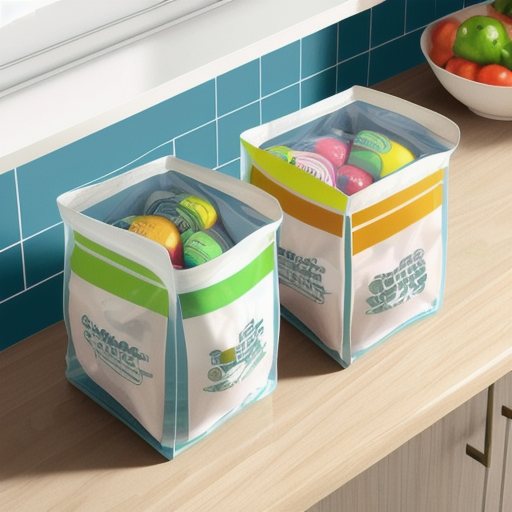 Afbeelding van Herbruikbare opbergzakken: vervangingsduur en voordelen