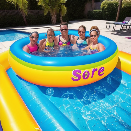 Afbeelding van Personaliseer je opblaasbare zwembanden in stijl