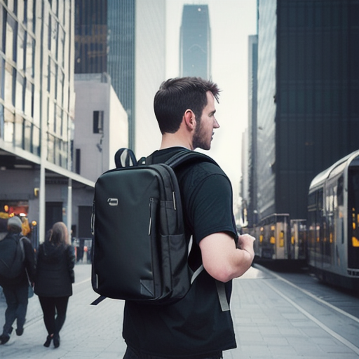 Afbeelding van Veiligheid van anti-diefstal rugzakken in drukke steden