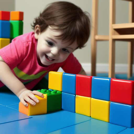 Afbeelding van De perfecte hoeveelheid plastic speelgoedblokken voor plezier