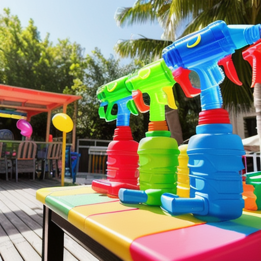 Afbeelding van De top waterpistolen voor een zomerse strijd in de tuin